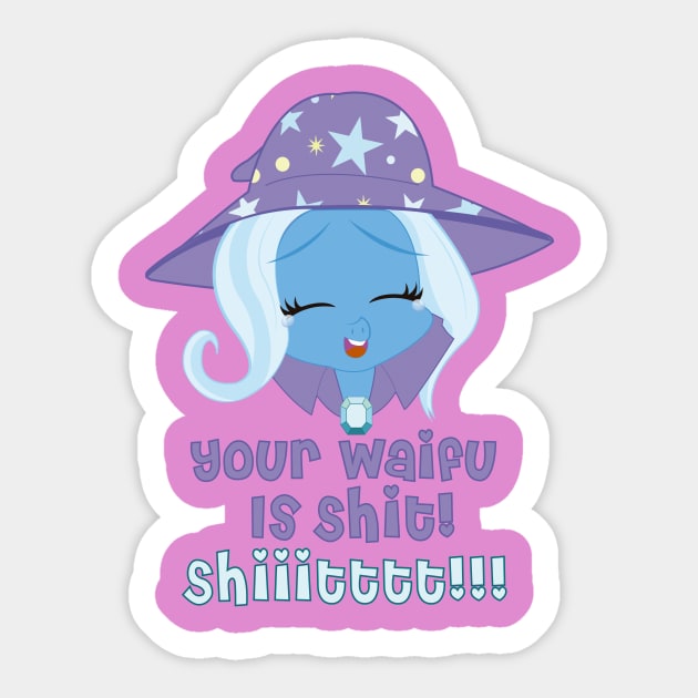 Jealousy isn't magic! Sticker by DistopiaDesing